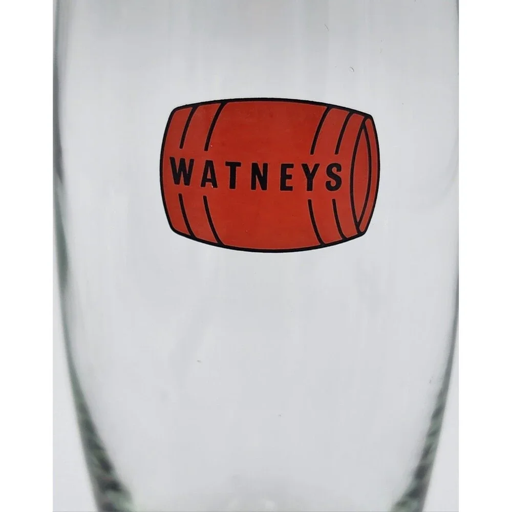 Vintage Watneys 12oz Beer glasses a special collectible edition